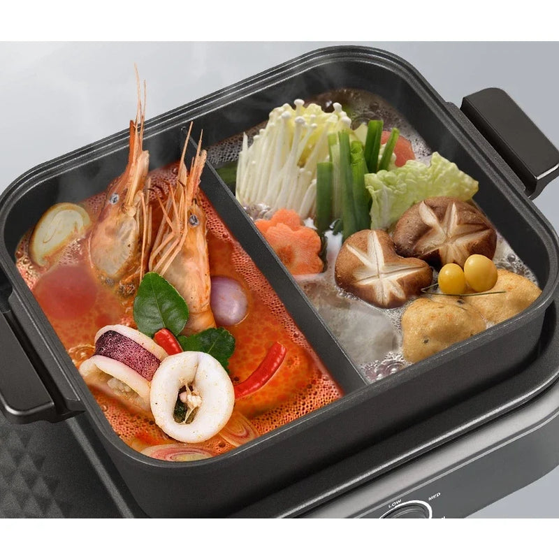 Cornell 4.2L Yuan Yang Pot for 2-in-1 Steamboat