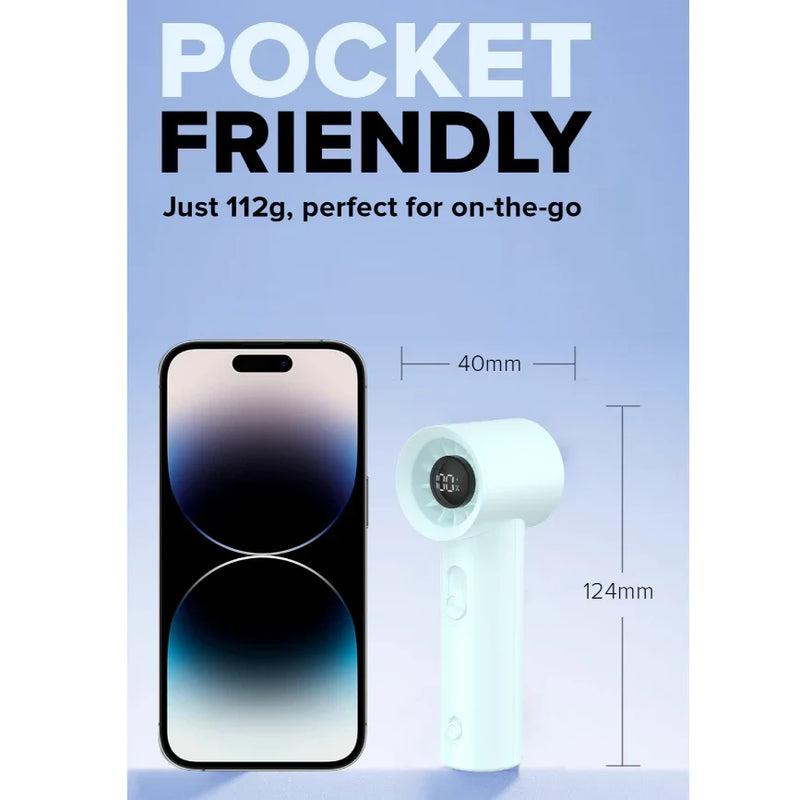 Cornell Mini High Speed Handheld Fan