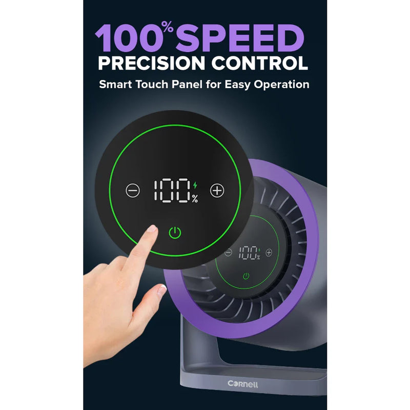 Cornell High Speed Portable Desk Fan with 100 Speed