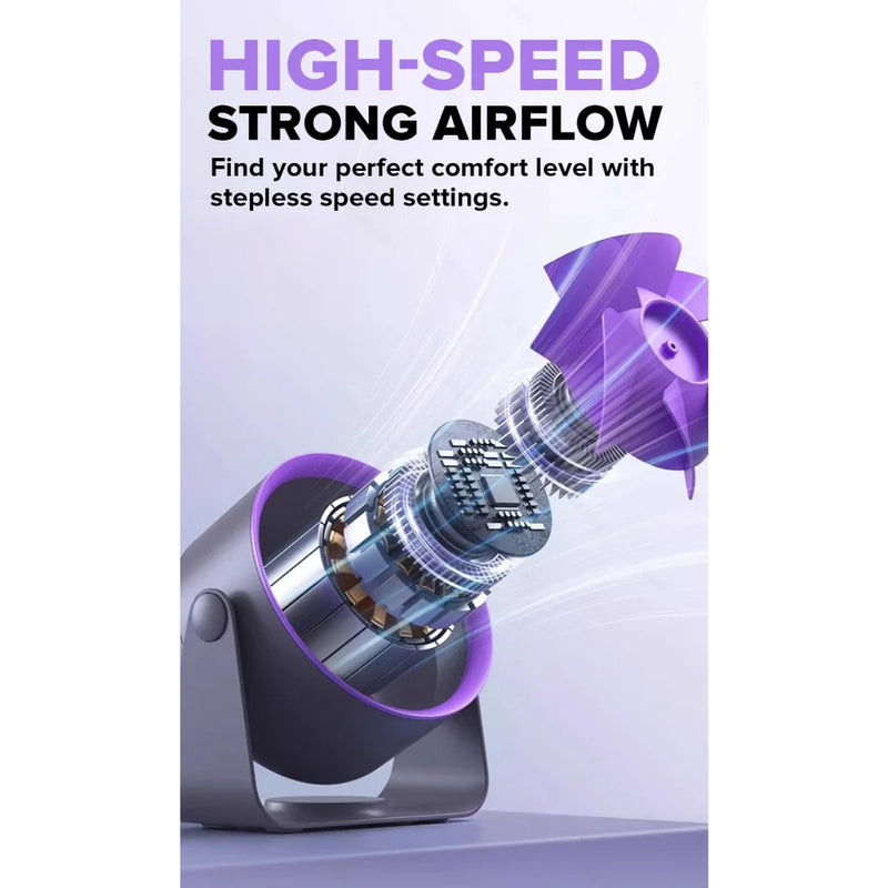 Cornell High Speed Portable Desk Fan with 100 Speed