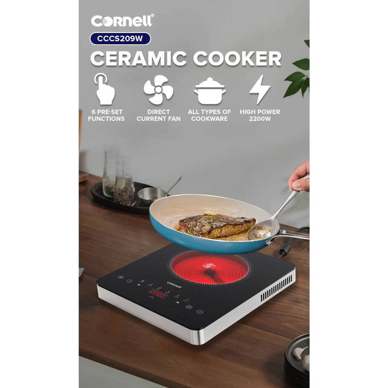 Cornell 2000W Ceramic Infrared Cooker
