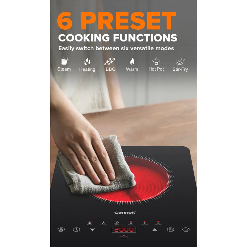 Cornell 2000W Ceramic Infrared Cooker