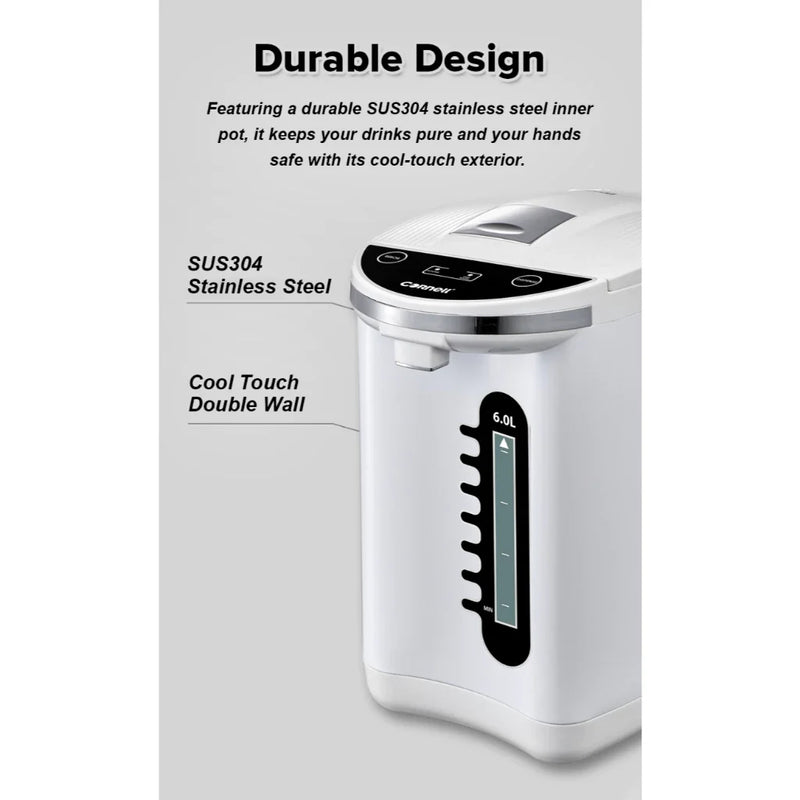 Cornell 750W Electric Thermo Pot Water Boiler Airpot