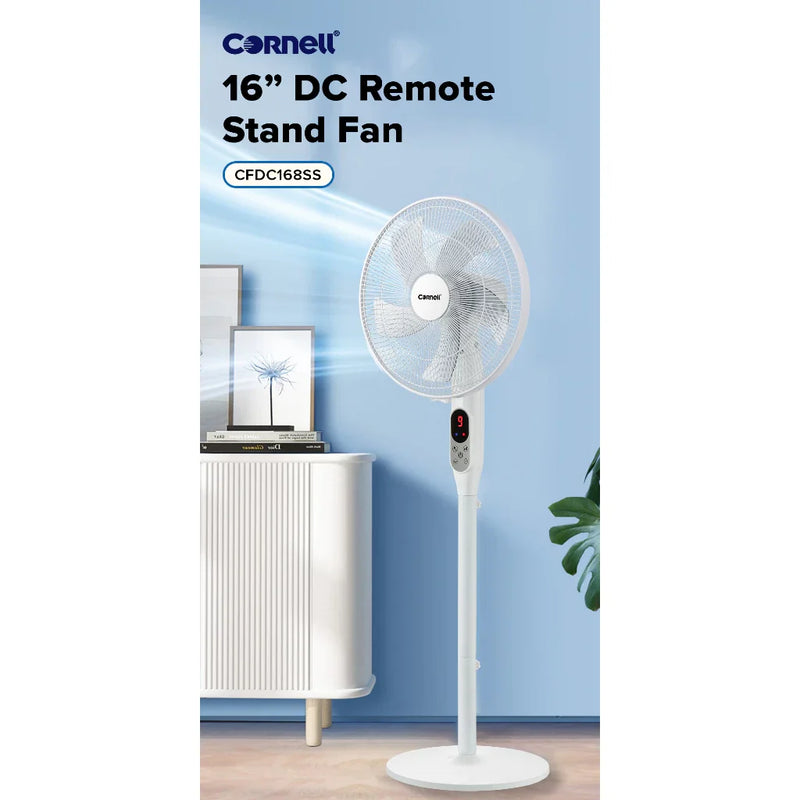 Cornell 30W 16" DC Motor Stand Fan CFDC168SS