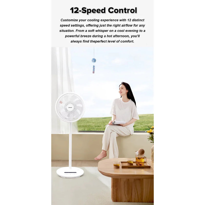 Cornell 12-Inch High Velocity DC Stand Fan