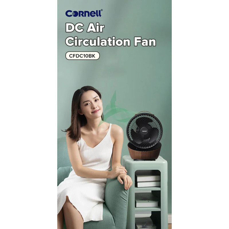 Cornell 10-Inch DC High Velocity Air Circulator Fan