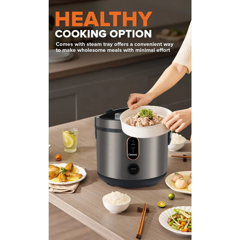 Cornell Jar Rice Cooker with Steam Tray