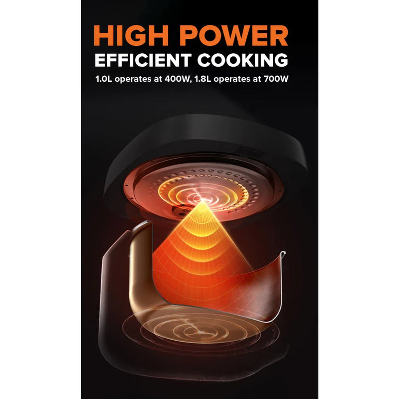 Cornell Jar Rice Cooker with Steam Tray
