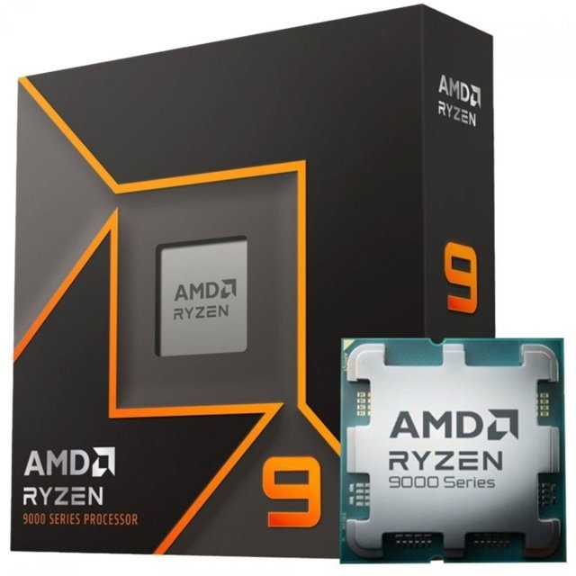 AMD Ryzen 9 9900X High-Performance Desktop Processor, 12 Cores, 24 Threads, 76MB Cache