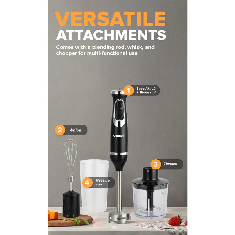 Cornell 600W 2-Speed Hand Blender Set