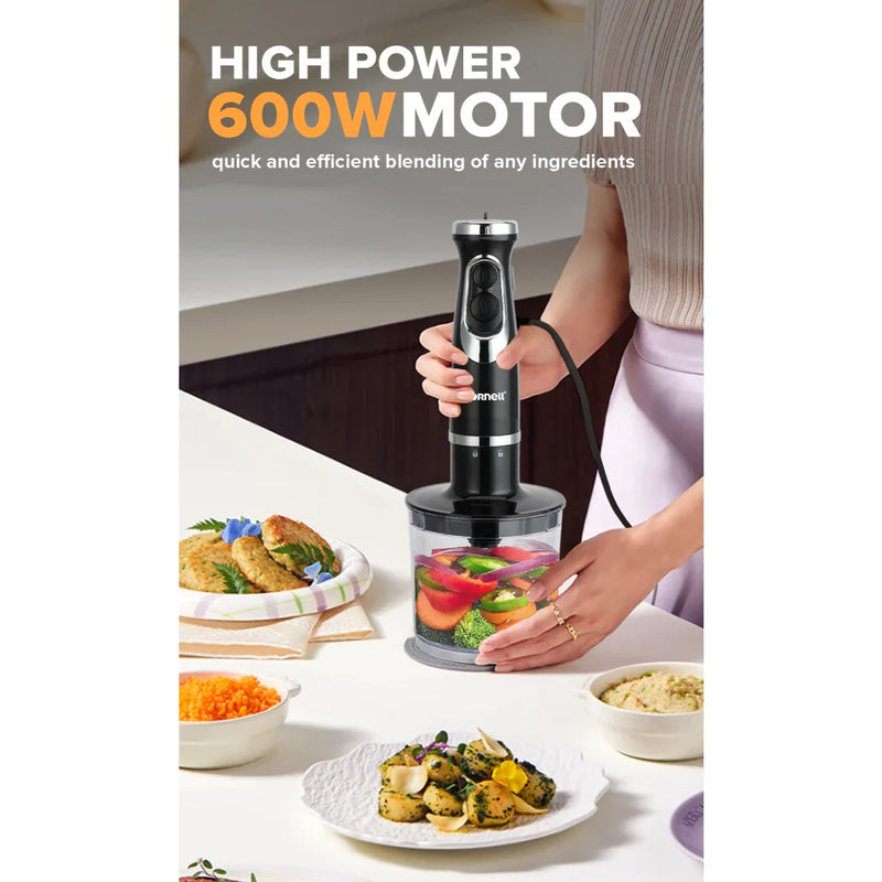 Cornell 600W 2-Speed Hand Blender Set