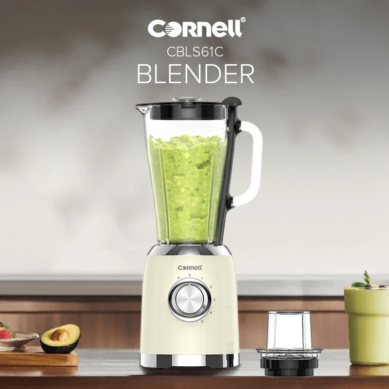 Cornell 600W 1.5L Glass Jug Blender with Grinder