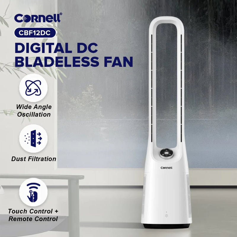Cornell 45W Bladeless Tower Fan