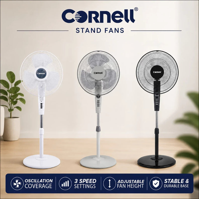Cornell 16-Inch Stand Fan
