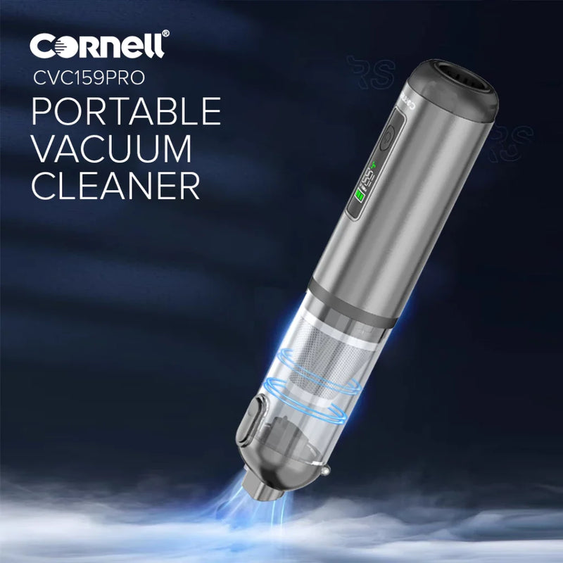 Cornell Mini Portable Vacuum Cleaner with 7 Accessories