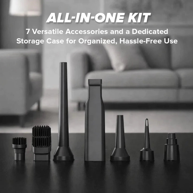 Cornell Mini Portable Vacuum Cleaner with 7 Accessories