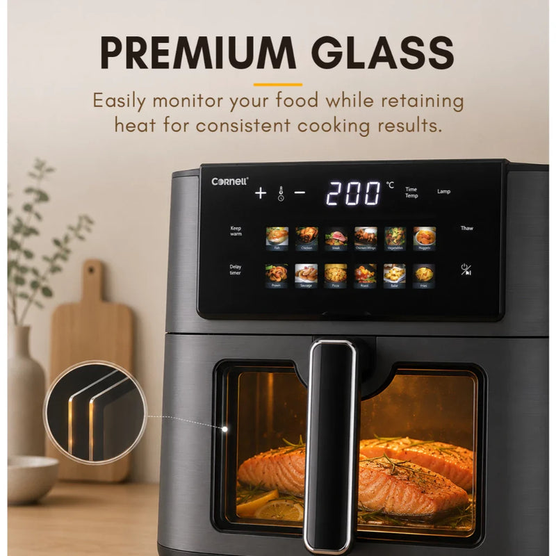 Cornell 7.0L Digital Air Fryer with Visible Window