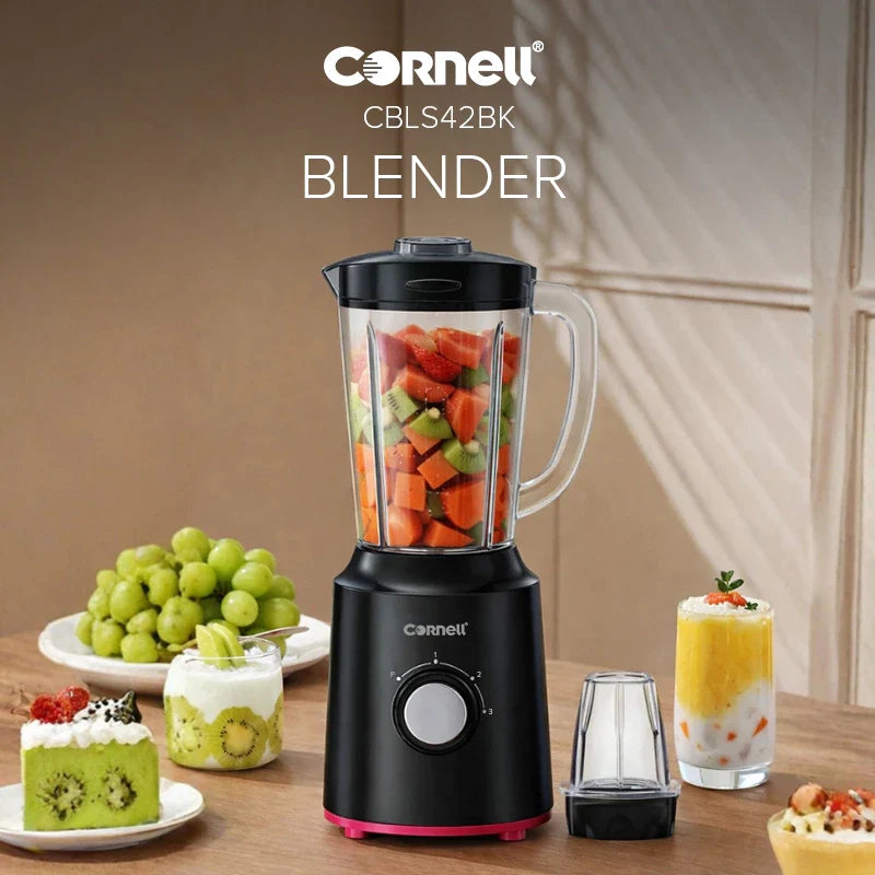 Cornell 400W 1.5L Blender with Grinder CBLS42BK