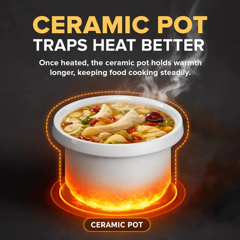 Cornell 3.0L Slow Cooker with Ceramic Pot