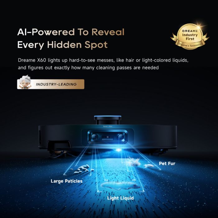 Dreame Robot Vacuum Mop DM-X60U-GL