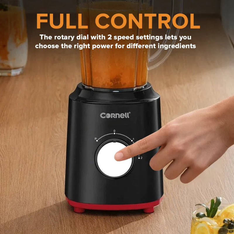 Cornell 400W 1.5L Blender with Grinder CBLS42BK