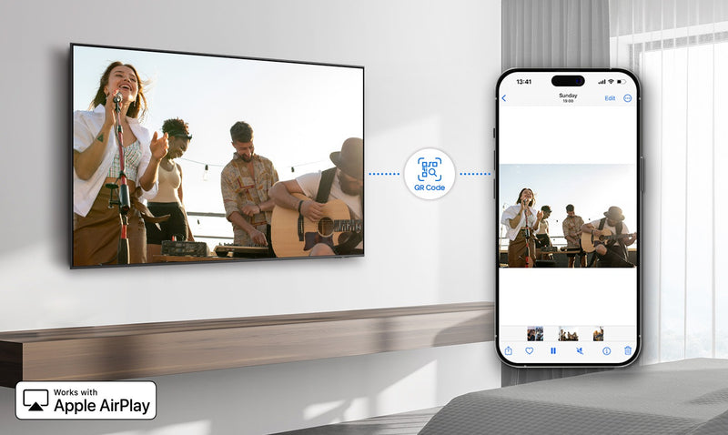 Samsung 43-inch HU8000F UHD 4K Smart Hotel TV with LYNK Cloud & AirSlim Design