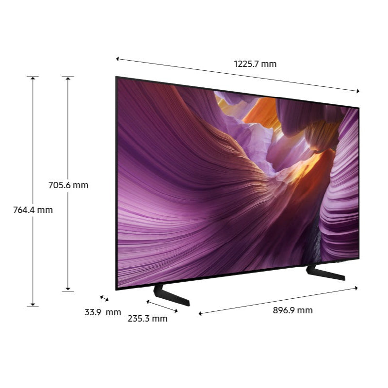 Samsung QA55S85F 55-inch OLED 4K AI Smart TV NQ4 Gen2 Processor