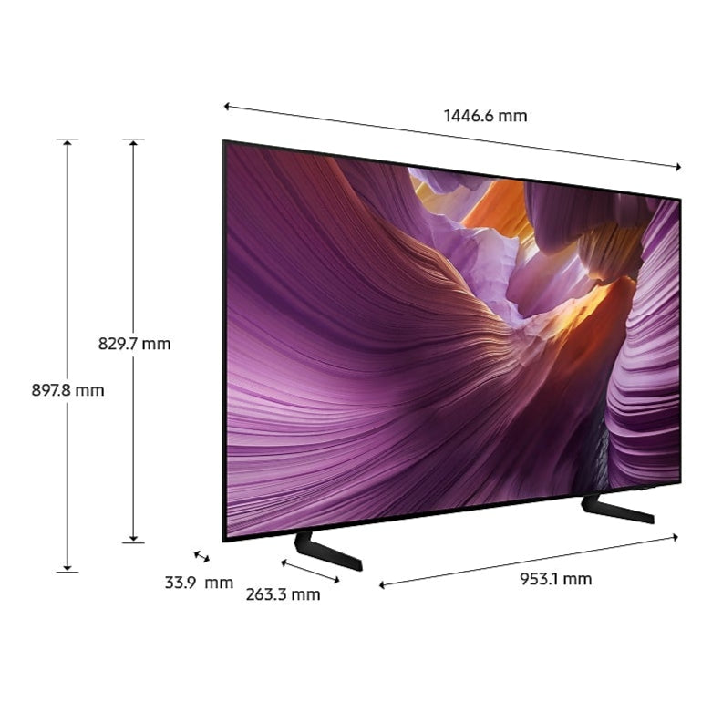 Samsung 65-inch S85F OLED 4K Smart TV with NQ4 AI Gen2 Processor