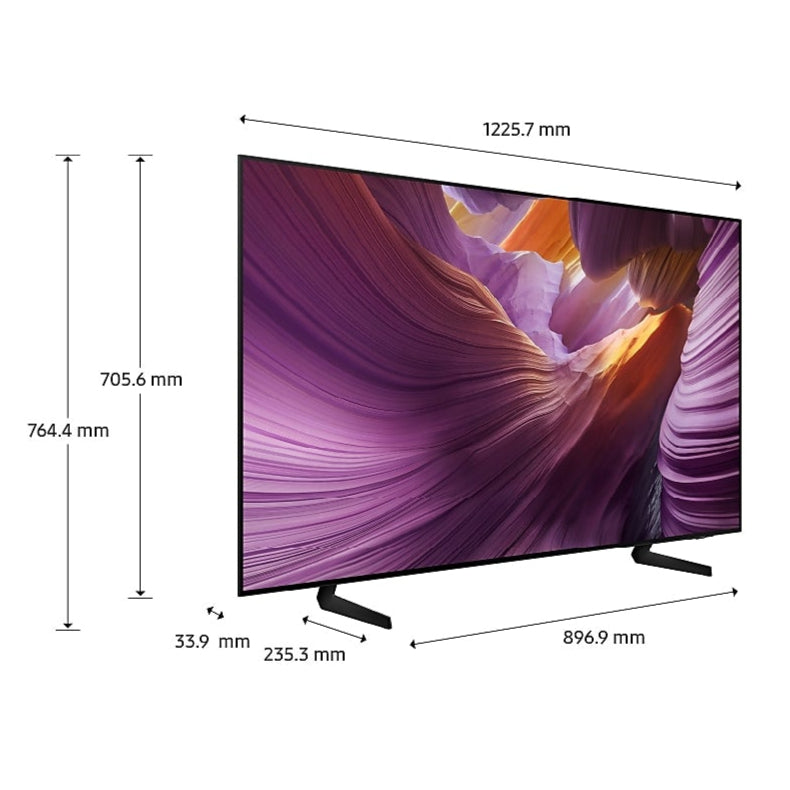 Samsung 83-inch OLED S85F 4K Smart TV with NQ4 AI Gen2 Processor