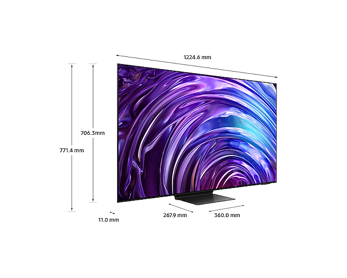 Samsung 55-inch S95D OLED 4K Smart TV: NQ4 AI Gen2, Glare-Free Display, Immersive Audio