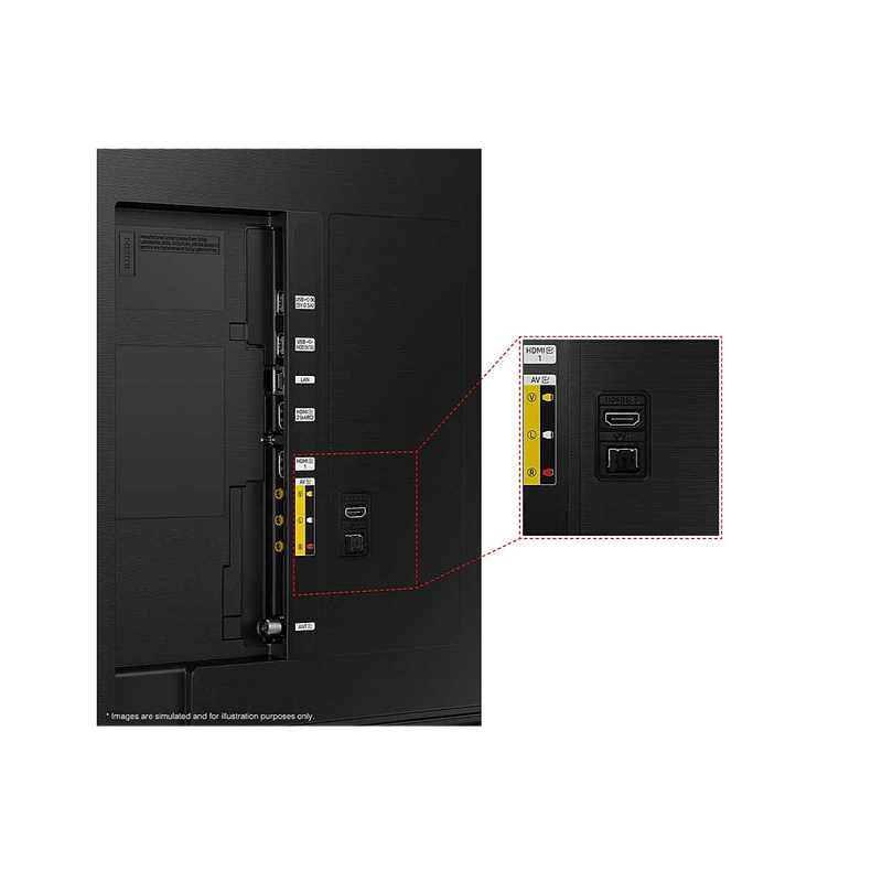 Samsung 85-inch QLED 4K Smart TV QA85Q60CAKXXS with Quantum Dot Technology