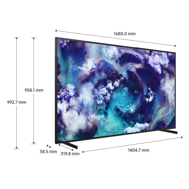 Samsung 75-inch Neo QLED 8K Smart TV: NQ8 AI Gen2 Processor, Glare-Free