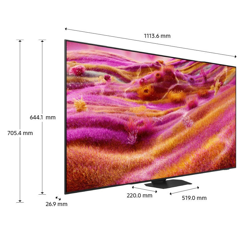 Samsung 50-inch Neo QLED 4K QN90F Smart TV with AI Vision