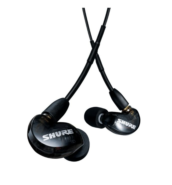 Shure Aonic 215 Sound Isolating Earphones with Integrated Remote and Mic Black
