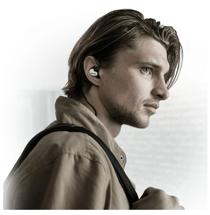 Shure Aonic 215 White Sound Isolating Earphones with Remote and Mic