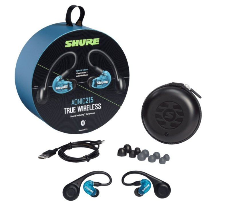 Shure Aonic 215 Gen 2 True Wireless Earphones Blue