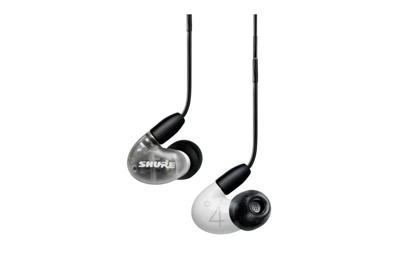 Shure Aonic 4 Dual Driver Hybrid Sound Isolating Earphones White