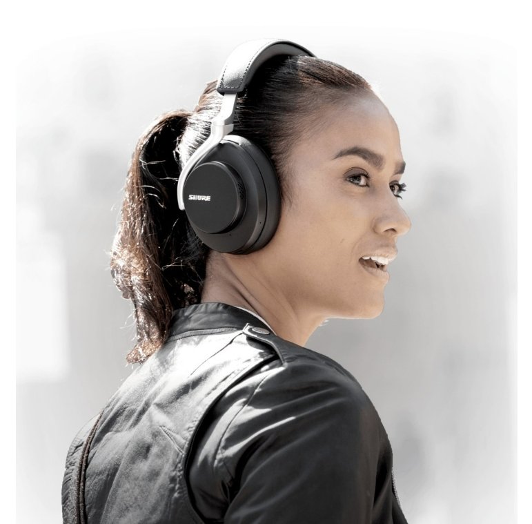 Shure Aonic 50 Wireless Noise Cancelling Headphones SBH2350 Black