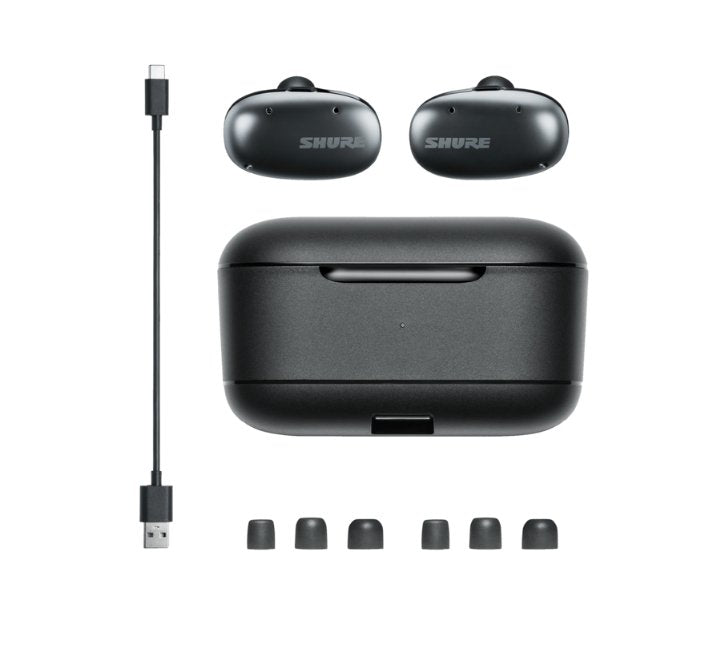 Shure Aonic Free Gen 2 True Wireless Sound Isolating Earphones Black