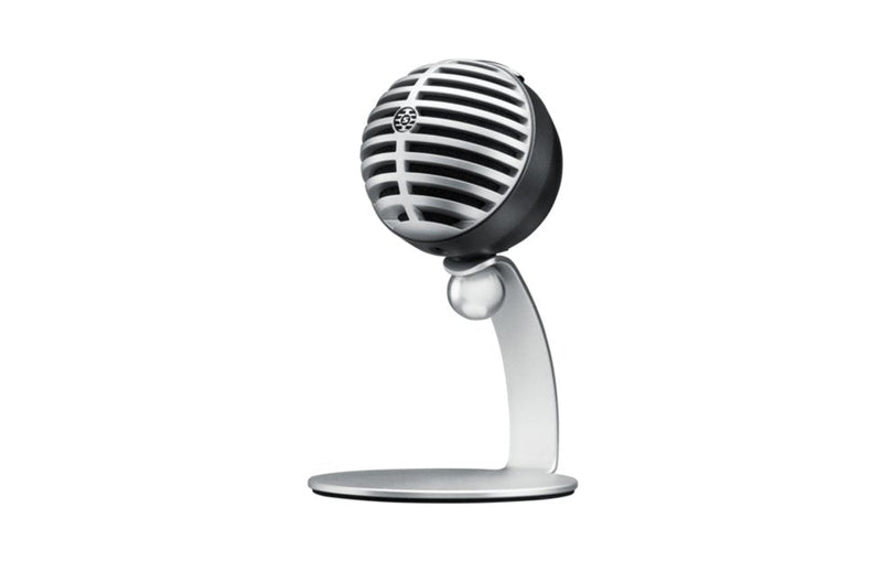 Shure MV5 Digital Condenser Microphone Cardioid USB-A Grey