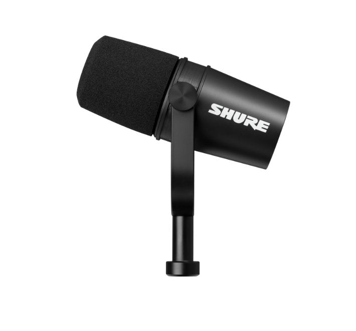 Shure MV7X Dynamic Podcast Microphone XLR Output Black