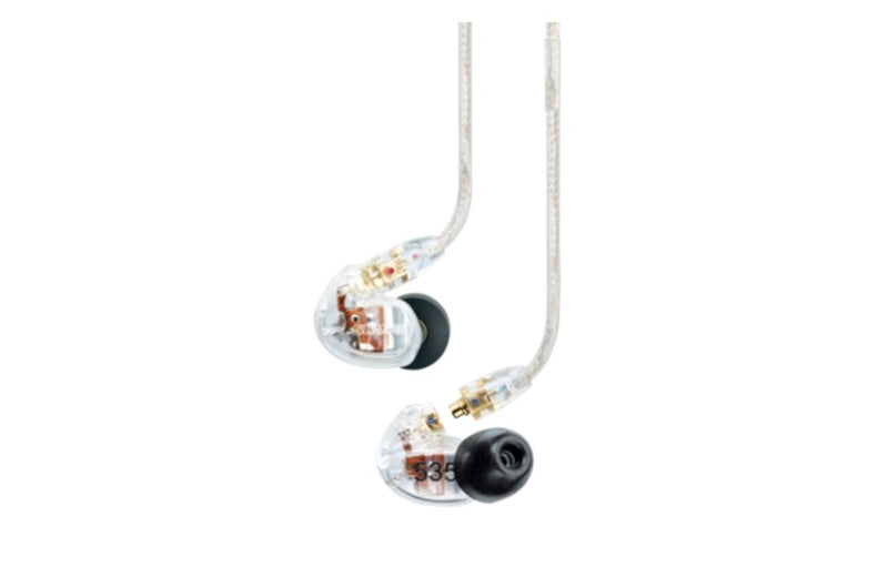 Shure SE535 Pro Professional Sound Isolating Earphones Clear