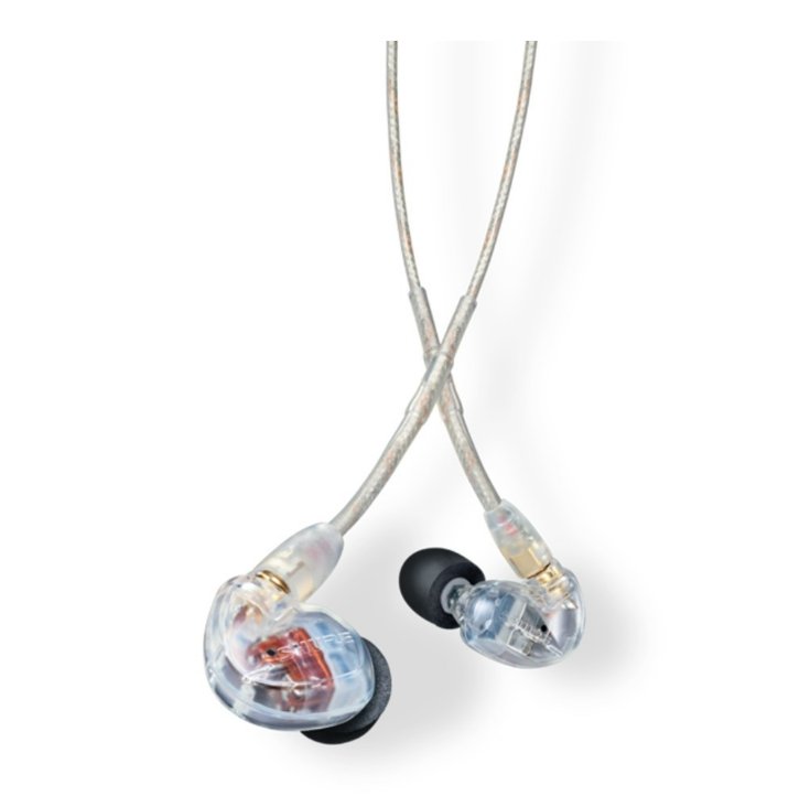 Shure SE535 Pro Professional Sound Isolating Earphones Clear