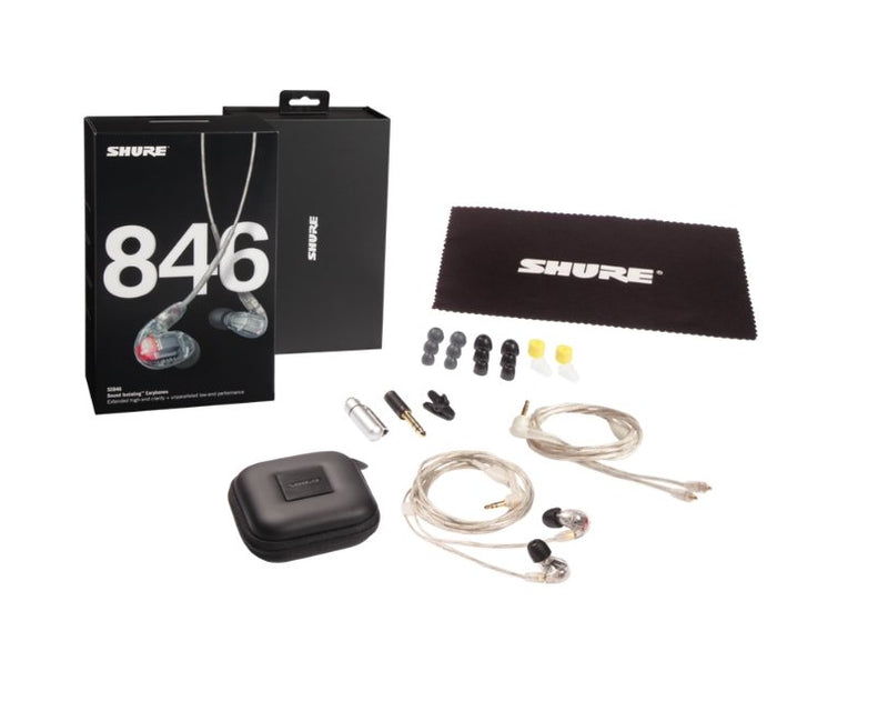 Shure SE846 Pro 4-Driver Balanced Armature Sound Isolating Earphones