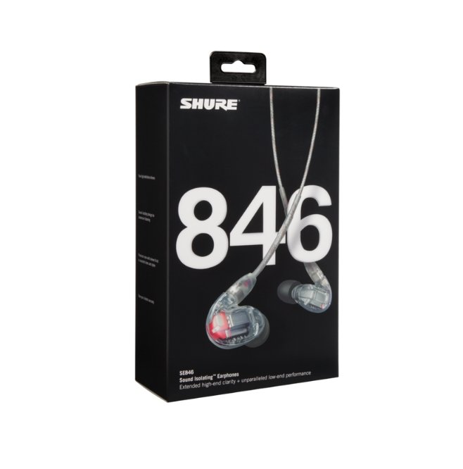 Shure SE846 Pro 4-Driver Balanced Armature Sound Isolating Earphones
