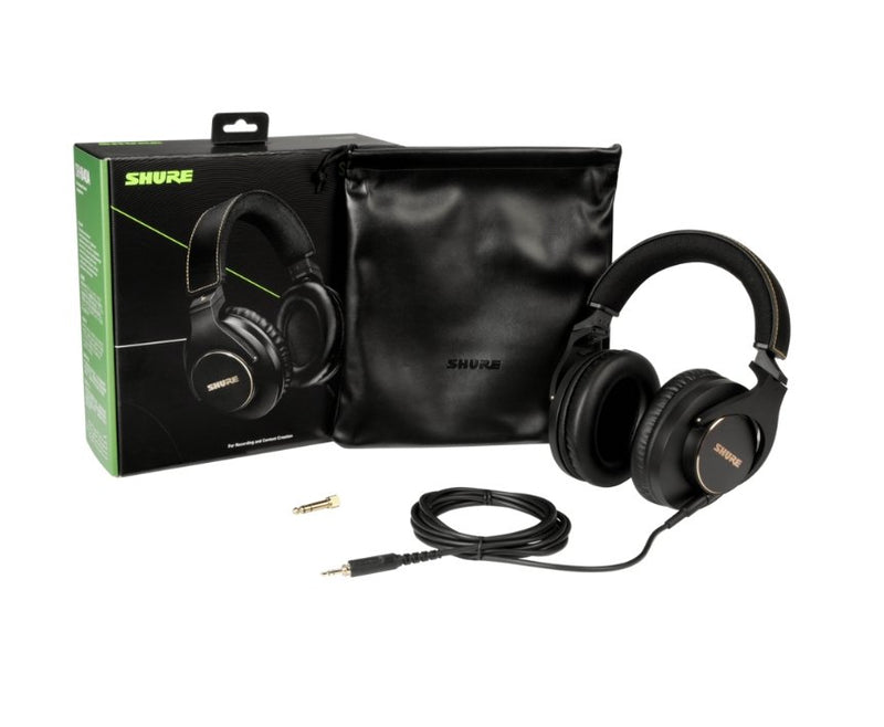 Shure SRH840A Professional Studio Headphones Over-Ear Closed-Back