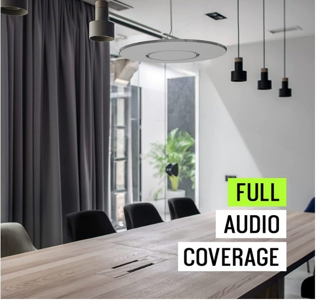 Shure Stem Ceiling Microphone Array for Conference Room