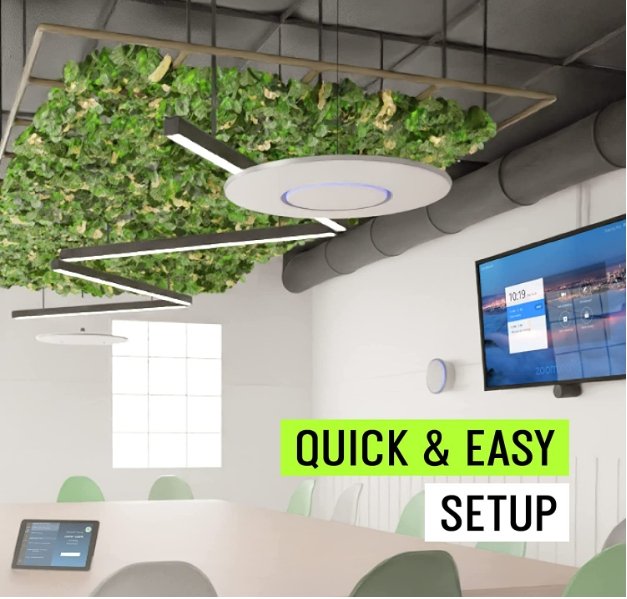 Shure Stem Ceiling Microphone Array for Conference Room