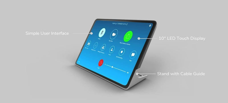 Shure Stem Control 10 Inch Powered LED Touch Display