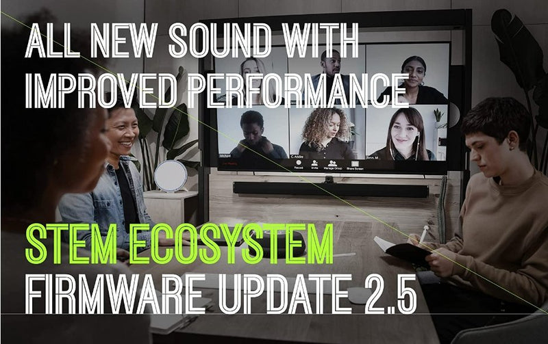 Shure Stem Control 10 Inch Powered LED Touch Display